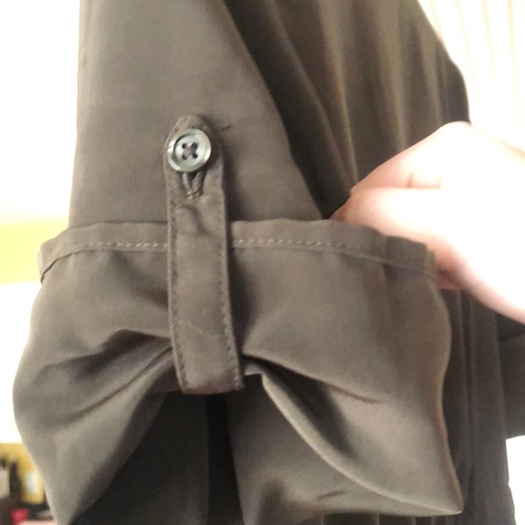 Mossimo army green dress, size S. Gently worn. - Picture 3 of 6